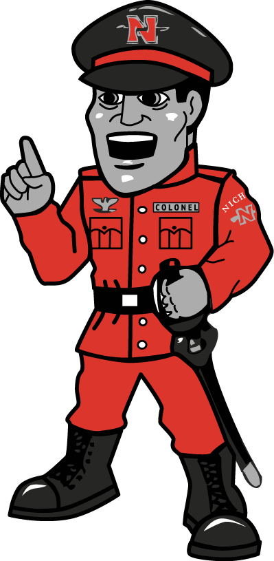 Nicholls State Colonels 2009-Pres Mascot Logo diy iron on heat transfer
